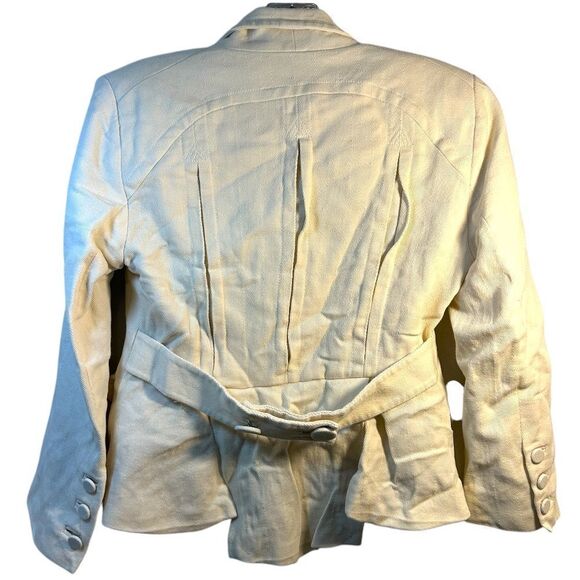 GWEN STEFANI L.A.M.B. LADIES BLAZER JACKET 2 buttercream capsule 90s career y2k - Picture 8 of 15